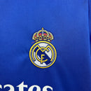 Conjunto Kit Infantil Real Madrid Third 2025/26 - Adidas Torcedor - Azul/Branca