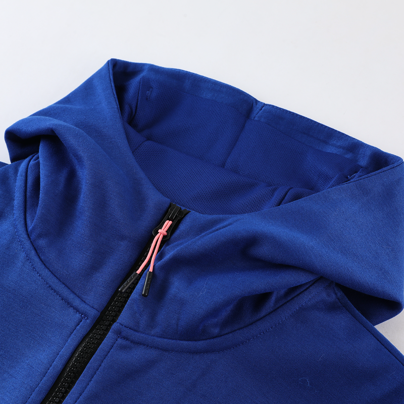 Kit Conjunto Nike Tech Fleece - Jaqueta e Calça- Azul/Branca