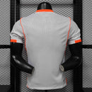 Camisa Seleção Holanda Away 2026/27 - Nike Jogador Masculina - Branca/Laranja
