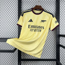 Camisa Arsenal Away 2026/27 - Adidas Torcedor Masculina - Amarela/Preta