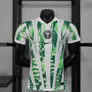 Camisa Seleção Nigéria Home 2025/26 - Nike Jogador Masculina - Branca/Verde