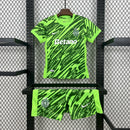Conjunto Kit Infantil Sporting Goleiro 2025/26 - Nike Torcedor - Verde