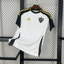 Camisa Pronta Entrega Atlético Mineiro Away 2025/26 - Adidas Torcedor Masculina - Branca/Preta