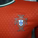 Camisa Manga Longa Seleção Portugal Home 2025/26 - Puma Jogador Masculina - Vermelha