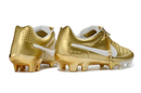 Chuteira Campo Nike Tiempo Legend - Dourada/Branca
