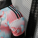 Camisa Seleção Bélgica Away 2026/27 - Adidas Jogador Masculina - Azul/Amarela