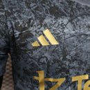 Camisa Manchester United Edição Especial 2024/25 - Adidas Jogador Masculina - Cinza/Dourada