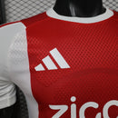 Camisa Ajax Home 2026/27 - Adidas Jogador Masculina - Vermelha/Branca