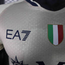 Camisa Napoli 2024/25 - EA7 Jogador Masculina - Creme/Preta