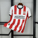 Camisa Pronta Entrega PSV Home 2025/26 - Puma Torcedor Masculina - Branca/Vermelha