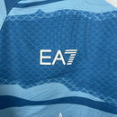 Camisa Pronta Entrega Napoli Edição Especial 2025/26 - EA7 Torcedor Masculina - Azul/Branca