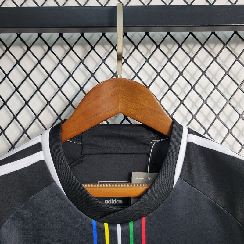 Kit Infantil Benfica Away 2023/24 - Adidas Torcedor - Preta