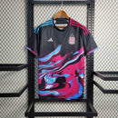 Camisa Seleção Argentina Comemorativa 2023/24 - Adidas Torcedor Masculina - Preta/Rosa
