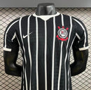 Camisa Corinthians Away 2026/27 - Nike Jogador Masculina - Preta/Branca