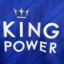 Camisa Leicester City Home 2018/19 - Adidas Retrô Masculina - Azul/Branca