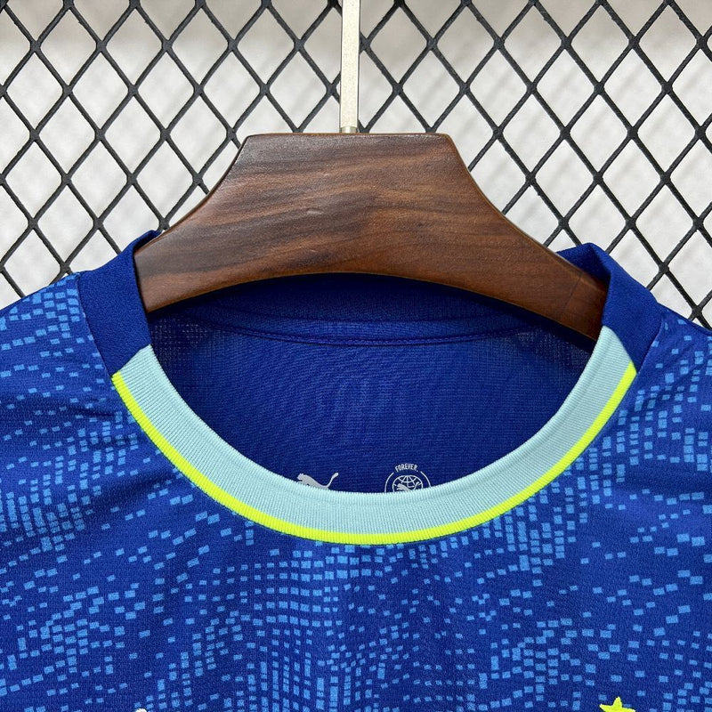 Camisa Olympique Marseille Third 2025/26 - Puma Torcedor Masculina - Azul/Branca