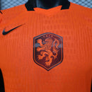 Camisa Seleção Holanda Home 2026/27 - Nike Jogador Masculina - Laranja/Preta