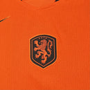 Conjunto Kit Infantil Seleção Holanda Home 2026/27 - Nike Torcedor - Laranja/Preta