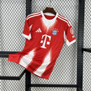 Camisa Pronta Entrega Bayern Munique Home 2025/26 - Adidas Torcedor Masculina - Vermelha/Branca