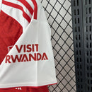 Camisa Pronta Entrega Arsenal Home 2025/26 - Adidas Torcedor Masculina - Vermelha/Branca