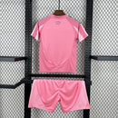 Conjunto Kit Infantil Inter Miami Home 2025/26 - Adidas Torcedor - Rosa/Preta