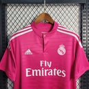 Camisa Real Madrid Away 2014/15 - Adidas Retrô Masculina - Rosa/Branca