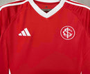 Camisa Internacional Home 2025/26 - Adidas Torcedor Feminina - Vermelha/Branca