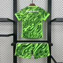 Conjunto Kit Infantil Sporting Goleiro 2025/26 - Nike Torcedor - Verde