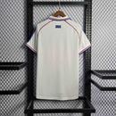 Camisa Pronta Entrega Seleção França Away 1998/99 - Adidas Retrô Masculina - Branca/Azul