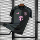 Camisa Pronta Entrega Inter Miami Away 2025/26 - Adidas Torcedor Masculina - Preta/Rosa