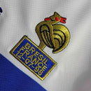 Camisa Seleção França Away 1998/99 - Adidas Retrô Masculina - Branca/Azul