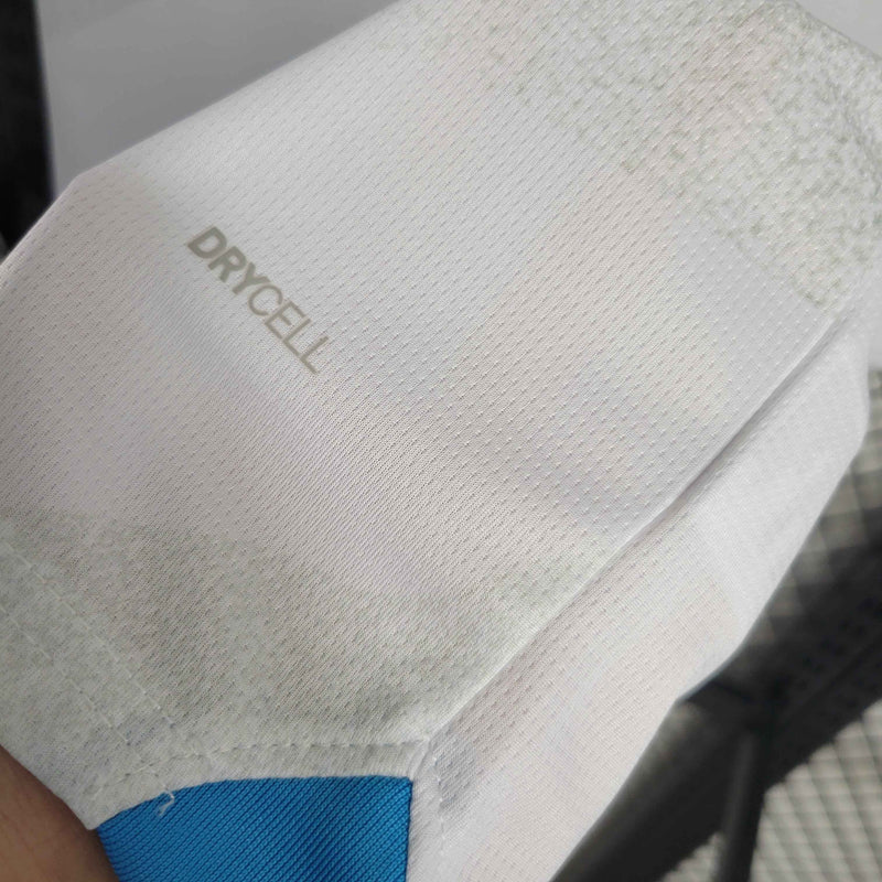 Camisa Olympique Marseille Home 2023/24 - Puma Torcedor Masculina - Branca/Azul
