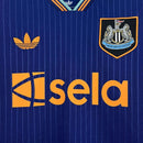 Camisa Pronta Entrega Newcastle Third 2025/26 - Adidas Torcedor Masculina - Azul/Laranja