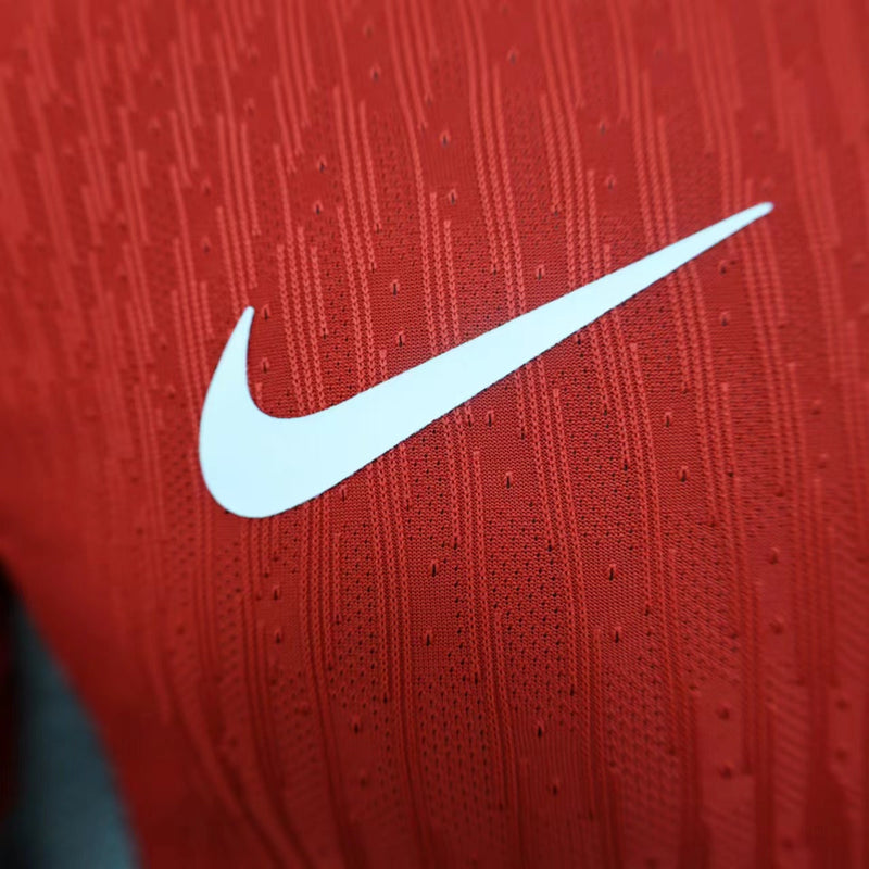 Camisa Seleção Portugal Home 2024/25 - Nike Jogador Masculina - Vermelha/Verde