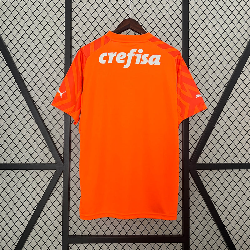 Camisa Palmeiras Goleiro 2024/25 - Puma Torcedor Masculina - Laranja