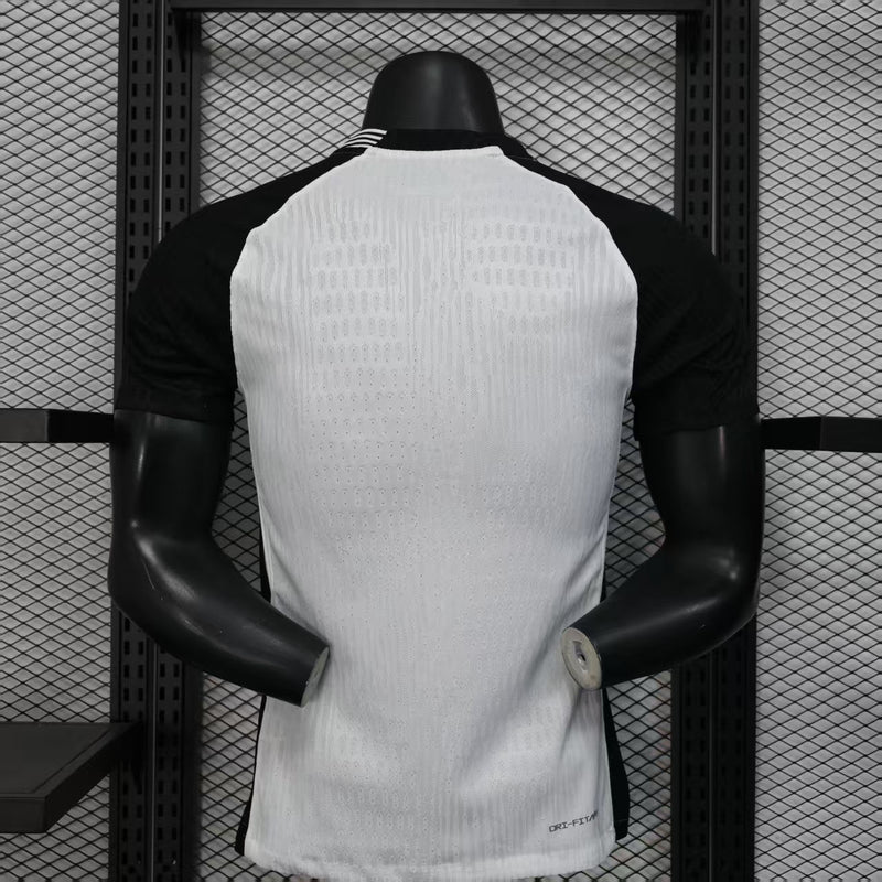 Camisa Corinthians Home 2025/26 - Nike Jogador Masculina - Branca/Preta