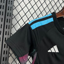 Conjunto Kit Infantil Seleção Argentina Goleiro 2026/27 - Adidas Torcedor - Preta/Azul