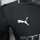 Camisa Manchester City Black 2025/26 - Puma Jogador Masculina - Preta/Branca