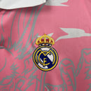 Conjunto Kit Infantil Real Madrid Edição Especial 2023/24 - Adidas Torcedor - Rosa/Branca