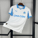 Camisa Olympique Marseille Home 2025/26 - Puma Torcedor Masculina - Branca/Azul
