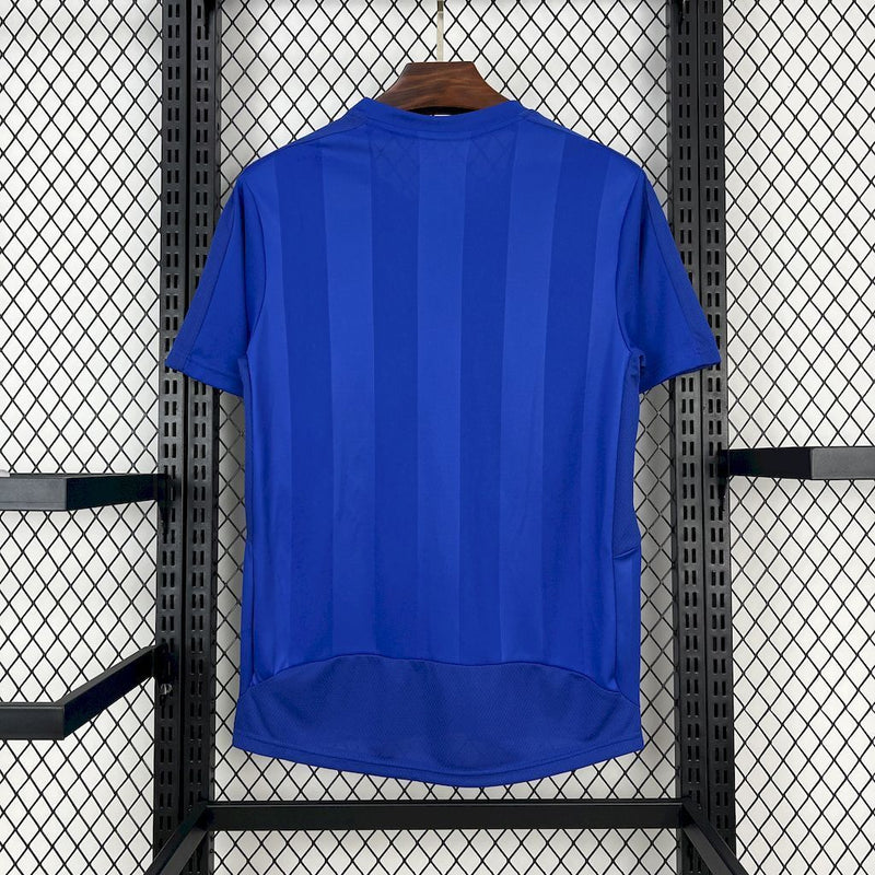 Camisa Leicester City Home 2015/16 - Puma Retrô Masculina - Azul/Branca