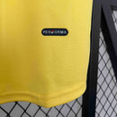 Camisa Seleção Escócia Away 2002/03 - Fila Retrô Masculina - Amarela/Azul