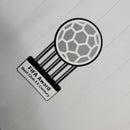 Camisa Pronta Entrega Real Madrid Home 2006/07 - Adidas Retrô Masculina - Branca/Cinza