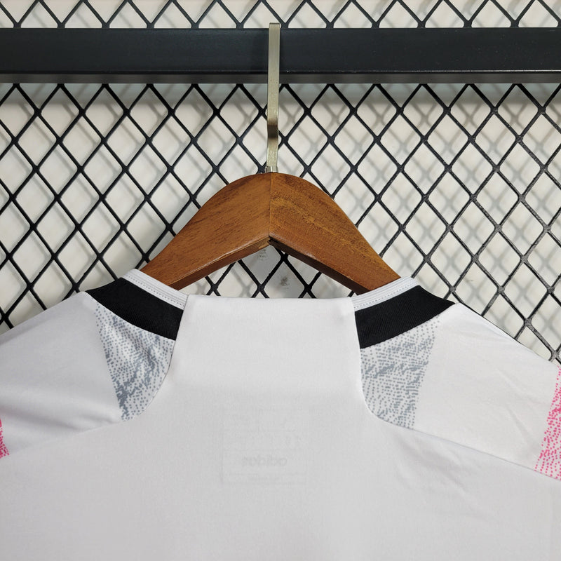 Camisa Juventus Away 2023/24 - Adidas Torcedor Masculina - Branca/Rosa