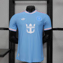 Camisa Inter Miami Third 2025/26 - Adidas Jogador Masculina - Azul/Rosa
