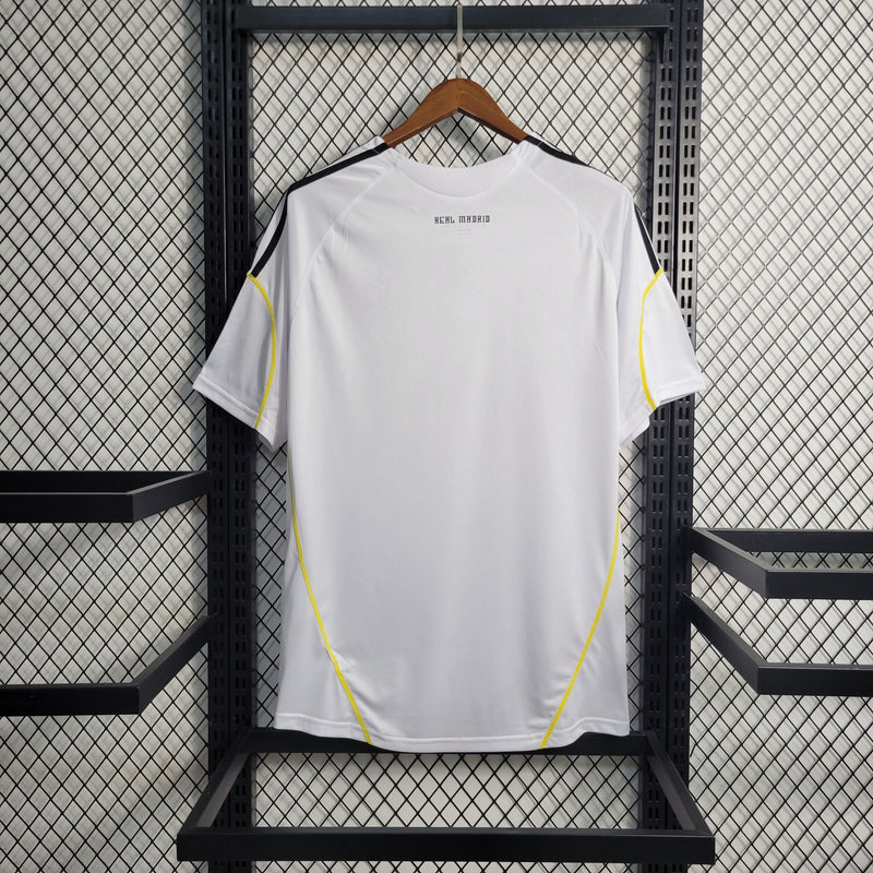 Camisa Real Madrid Home 2009/10 - Adidas Retrô Masculina - Branca