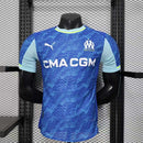 Camisa Olympique de Marseille Third 2025/26 - Puma Jogador Masculina - Azul/Branca