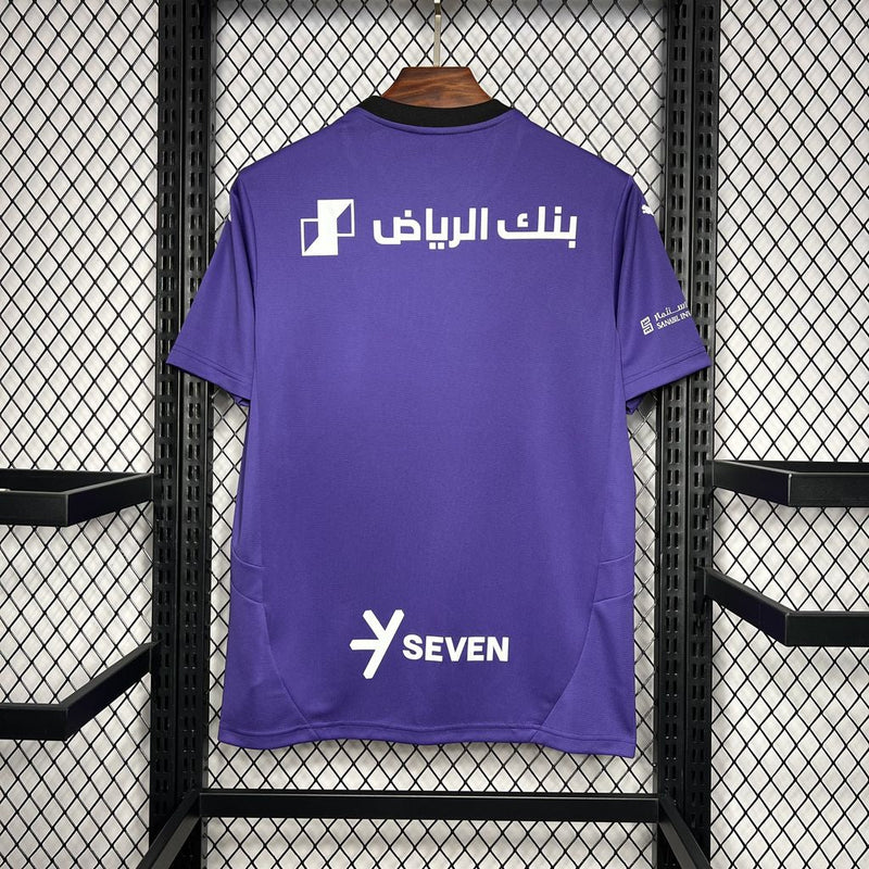 Camisa Al-Hilal Third 2024/25 - Puma Torcedor Masculina - Roxa