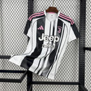 Camisa Pronta Entrega Juventus Home 2025/26 - Adidas Torcedor Masculina - Branca/Preta