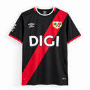 Camisa Rayo Vallecano Goleiro 2025/26 - Umbro Torcedor Masculina - Preta/Vermelha